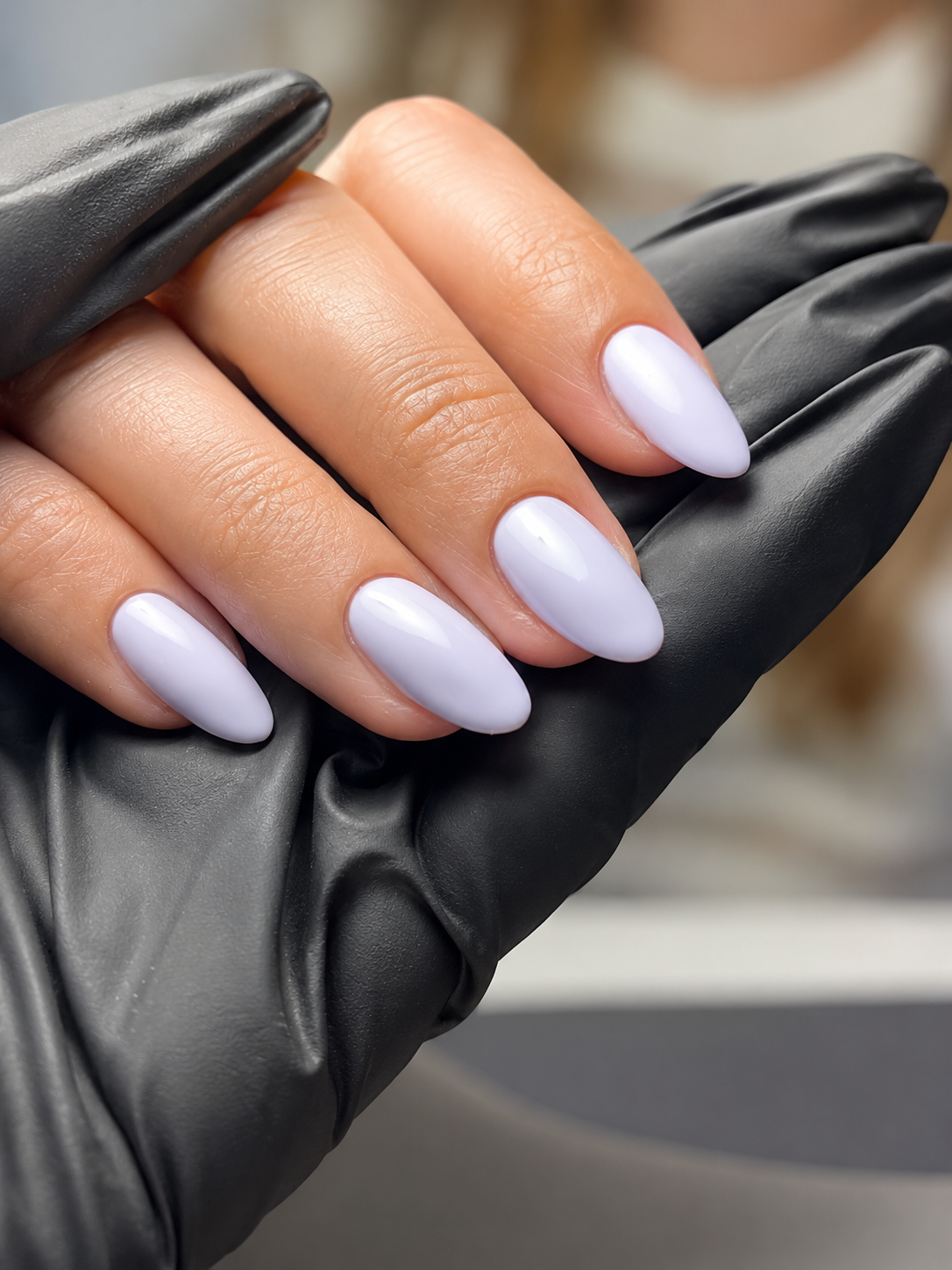 Milky lilac · finition glossy